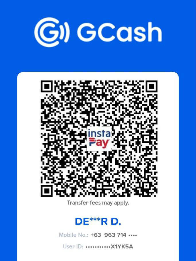 GCash QR code for gift